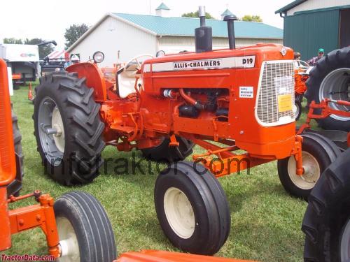 Allis-Chalmers D19 tekniska specifikationer 