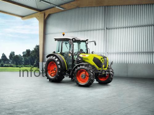 Claas Elios tekniska specifikationer 