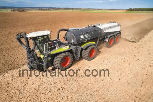 Claas Xerion 5000 Saddle Trac recensioner och tekniska specifikationer