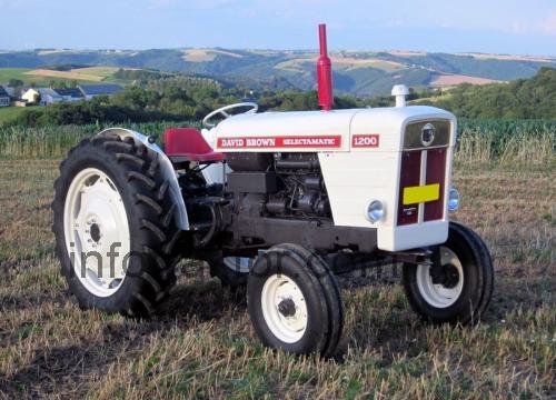 David Brown 1200 Selectamatic recensioner och tekniska specifikationer