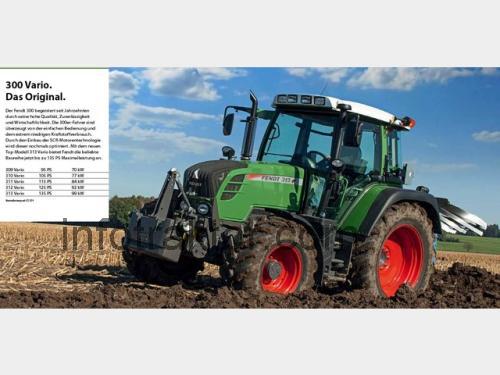 Fendt 313 Vario SCR recensioner och tekniska specifikationer
