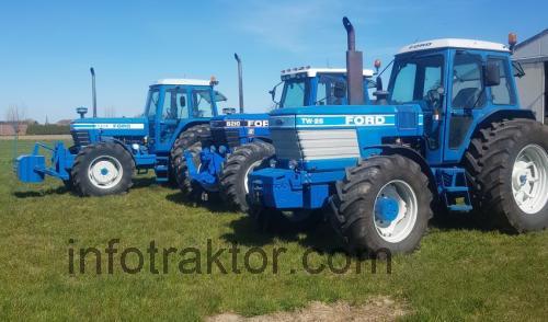 Ford 8200 tekniska specifikationer 