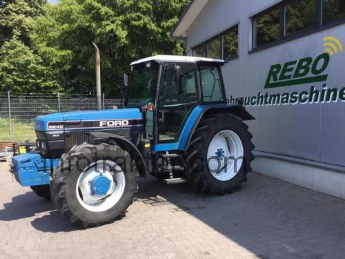 Ford 8240 tekniska specifikationer och recensioner