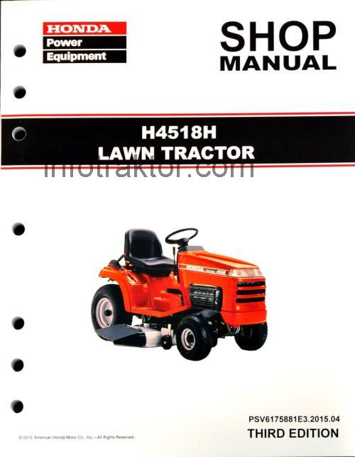 Honda H4518H tekniska specifikationer 