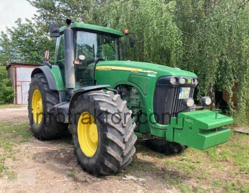 John Deere 8420 tekniska specifikationer 