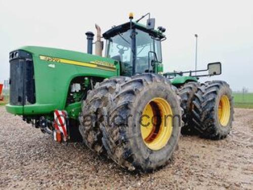 John Deere 9520 tekniska specifikationer och recensioner