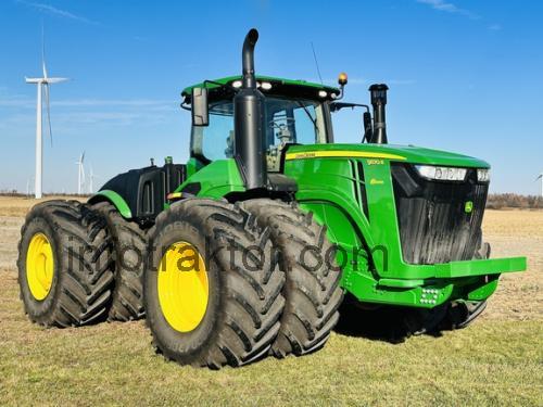 John Deere 9570R tekniska specifikationer och recensioner