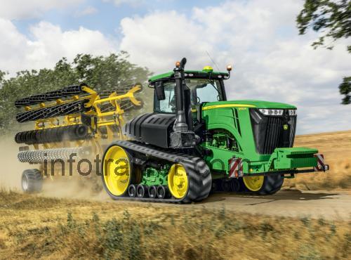 John Deere 9570RT tekniska specifikationer och recensioner