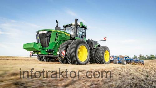 John Deere 9R tekniska specifikationer och recensioner