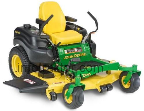 John Deere Z665 recensioner och tekniska specifikationer