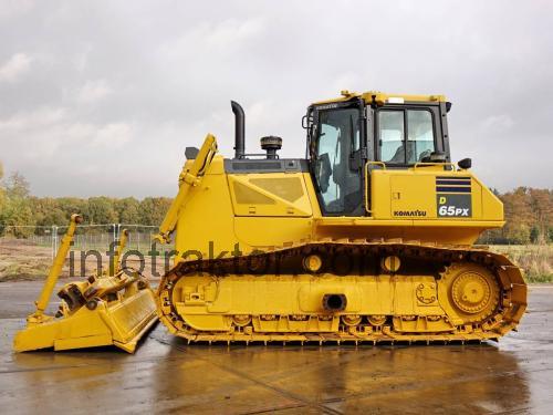Komatsu D65PX tekniska specifikationer och recensioner