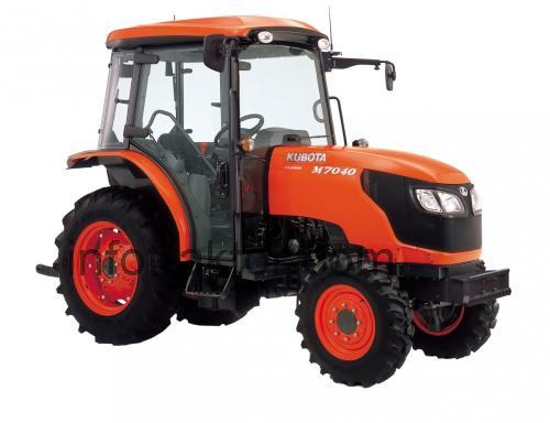 Kubota M7040 tekniska specifikationer och recensioner