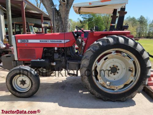 Massey Ferguson 383 recensioner och tekniska specifikationer