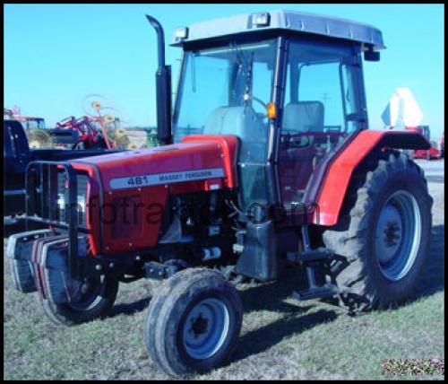 Massey Ferguson 481 tekniska specifikationer och recensioner