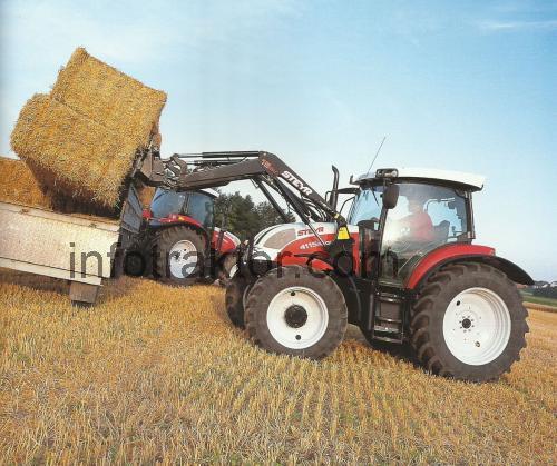 Steyr 4100 Profi recensioner och tekniska specifikationer