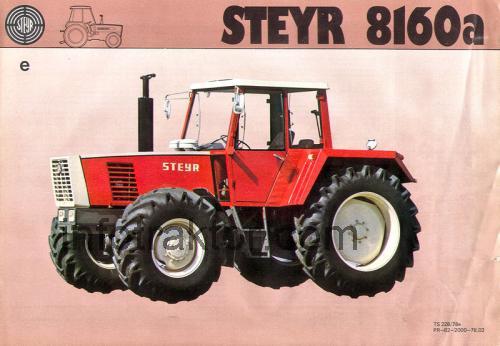 Steyr 8160 recensioner och tekniska specifikationer