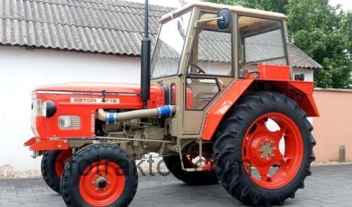 Zetor 4718 tekniska specifikationer och recensioner
