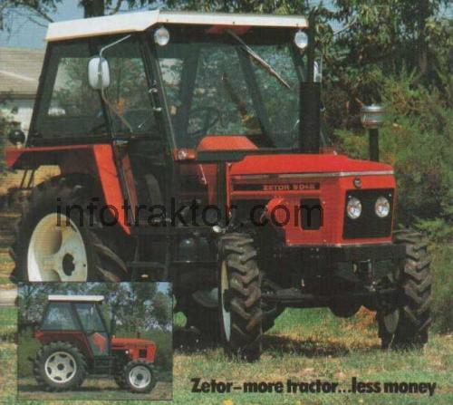Zetor 5045 recensioner och tekniska specifikationer