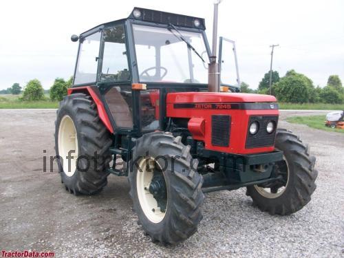 Zetor 7545 tekniska specifikationer och recensioner