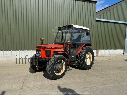 Zetor 7745 Turbo tekniska specifikationer och recensioner